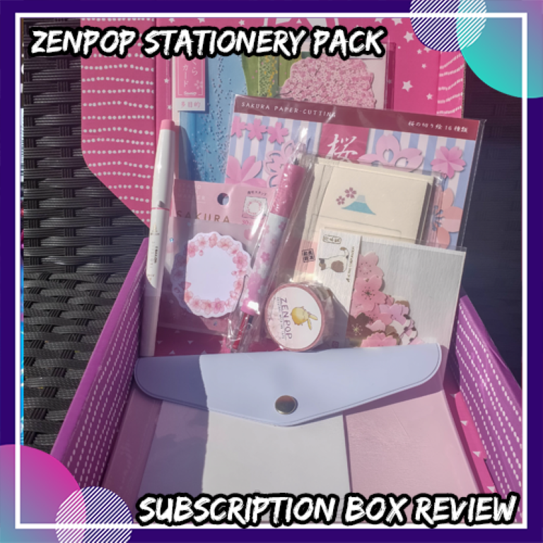 Zenpop Stationery Pack April 2022